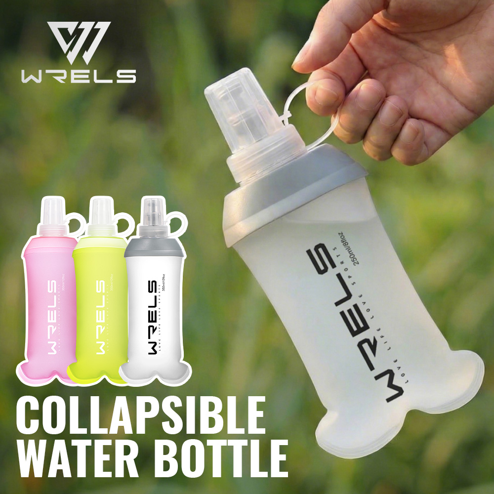Water Bag Collapsible - Botol Air Lipat TPU WRELS 190ml