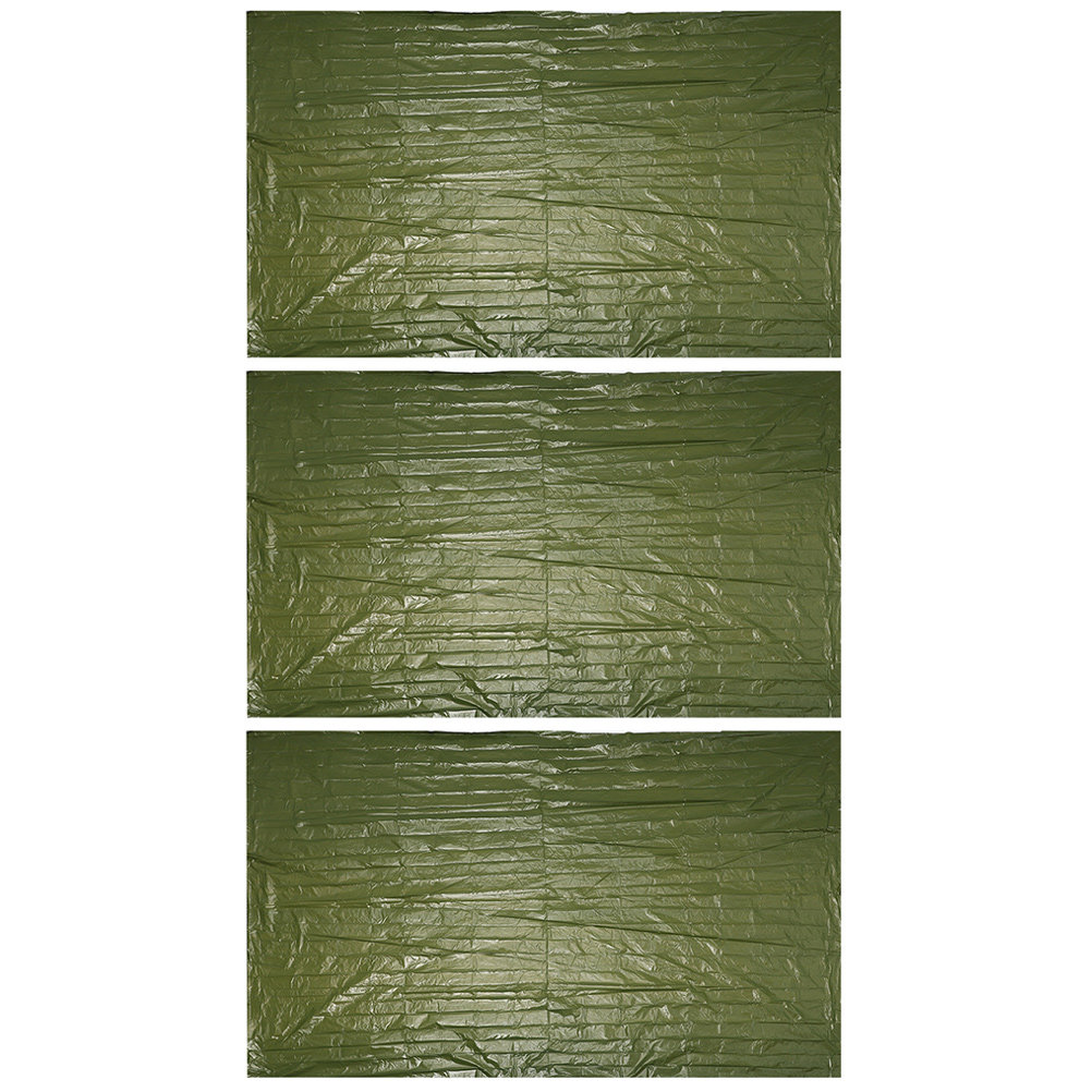 Survival Blanket Reflective - 3Pcs Selimut Darurat Luar Ruangan Aluminium,