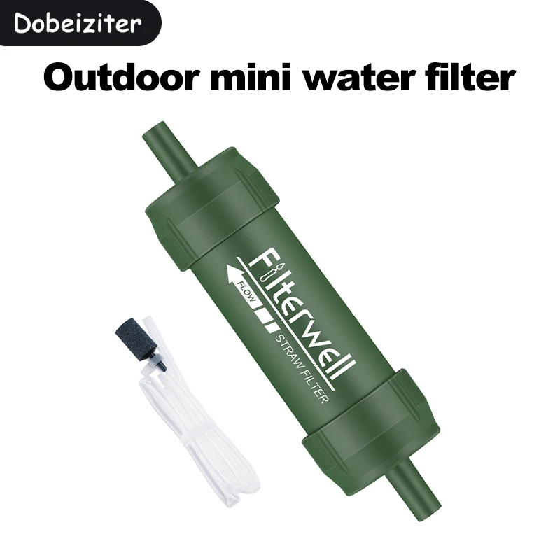 Sedotan Filter Air Mini Portab - Water Purification Straw ulasan dan harga
