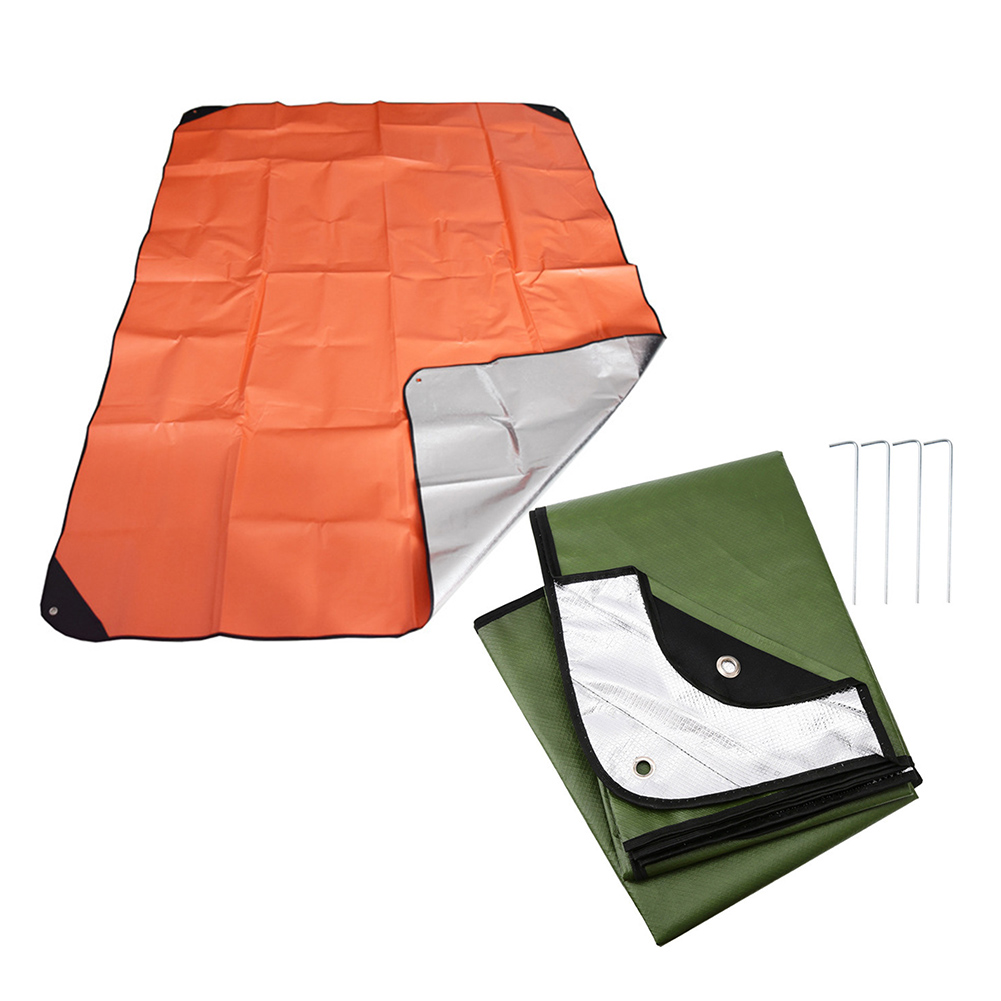 1 Buah Selimut Bertahan Hidup  - Survival Blanket Reflective ulasan dan harga